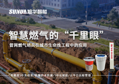 智慧燃气的“千里眼”：管网燃气哨兵在城市生命线工程中的应用